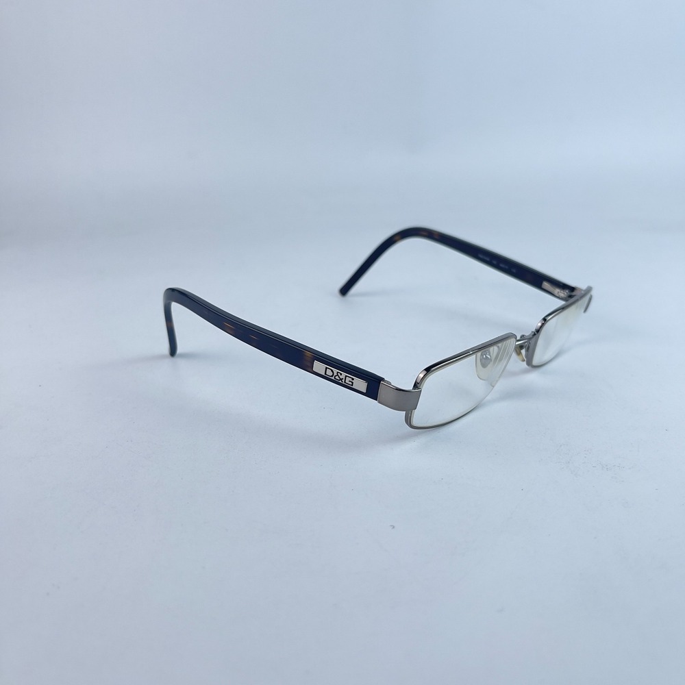 Dolce & Gabbana 5048090 Unisex Eyeglasses Silver & Blue Full Rim 49-17-135 mm - Picture 6 of 12